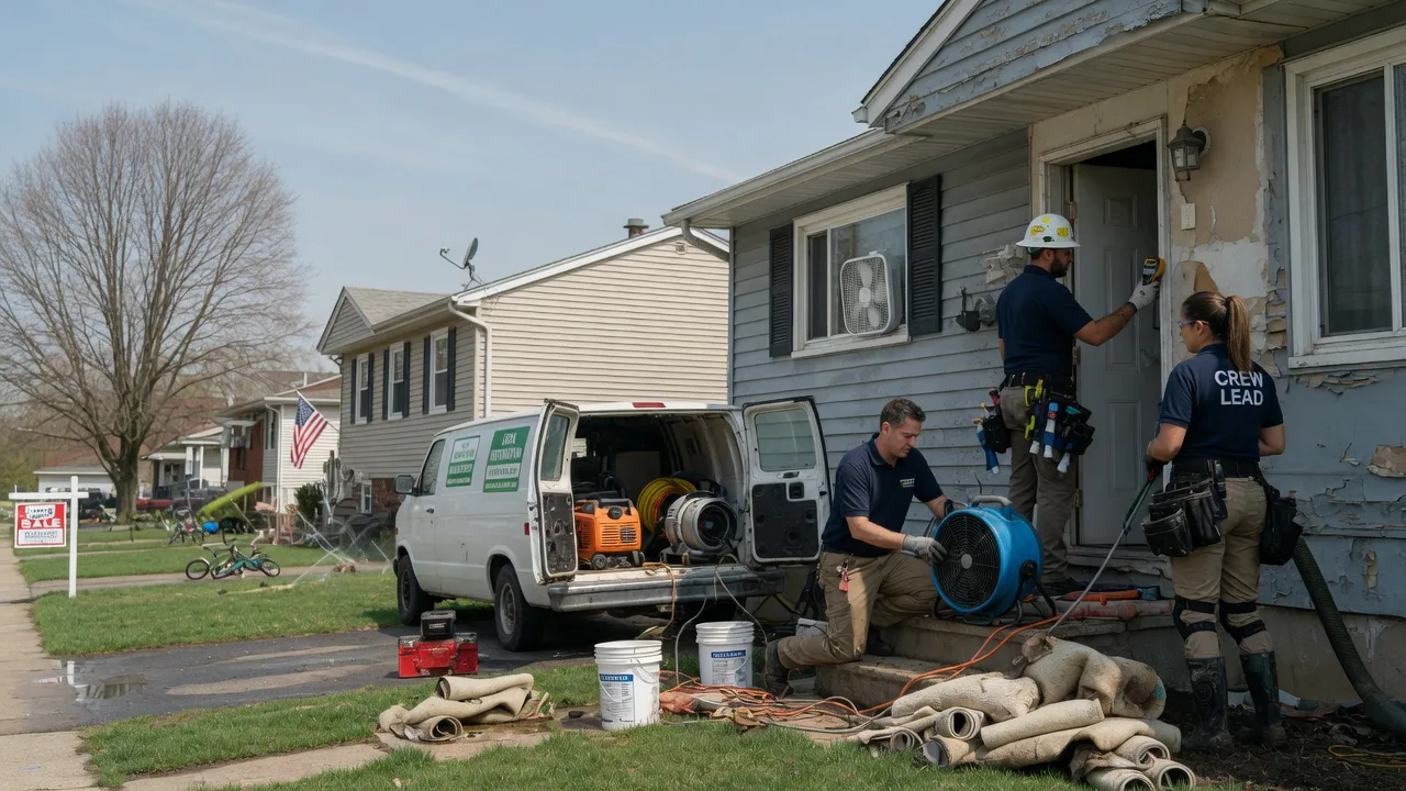 Flood Cleanup in Riverview, MI near me