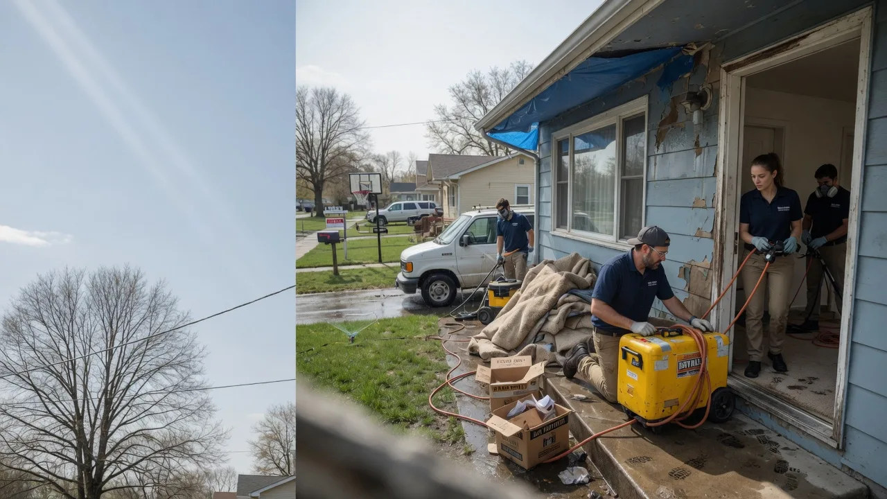 Basement Flood Cleanup in Riverview, MI near me